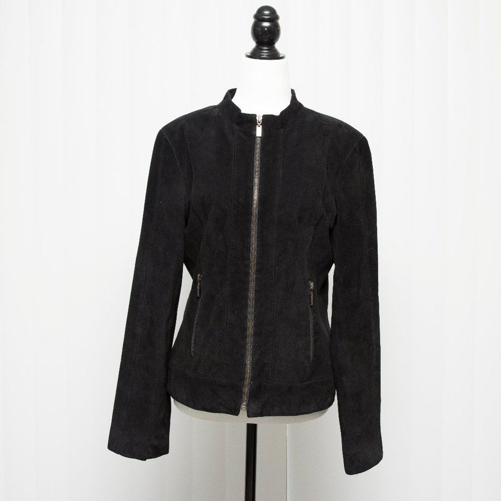 Anne Klein Suede Coat